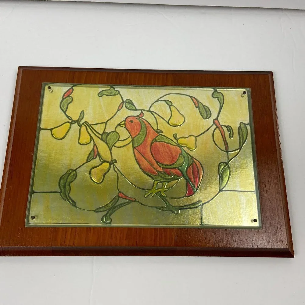 Vintage Picture Bird Wooden Wall Decor